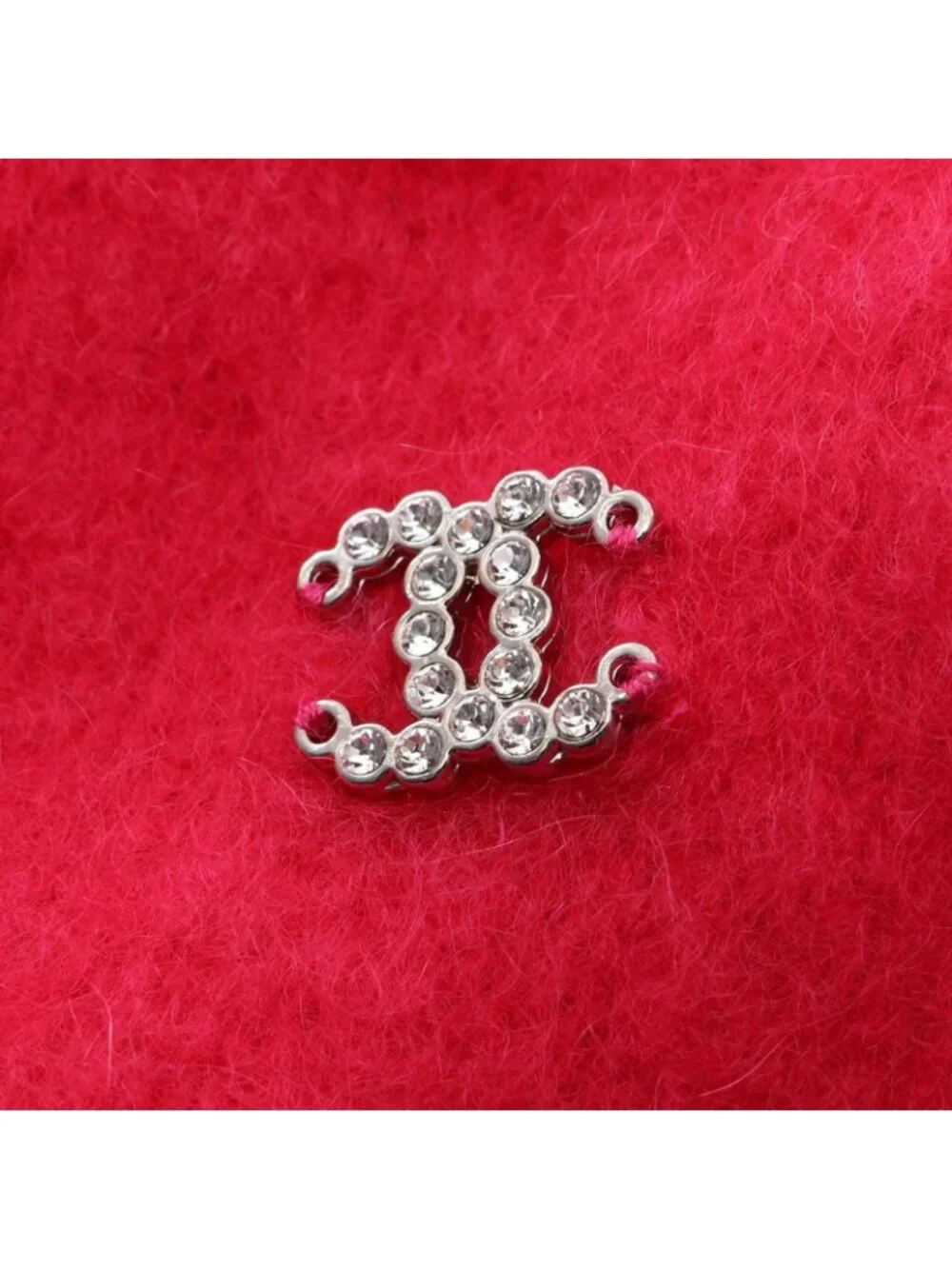 Chanel Sweater CC Logo Star Cashmere Silk